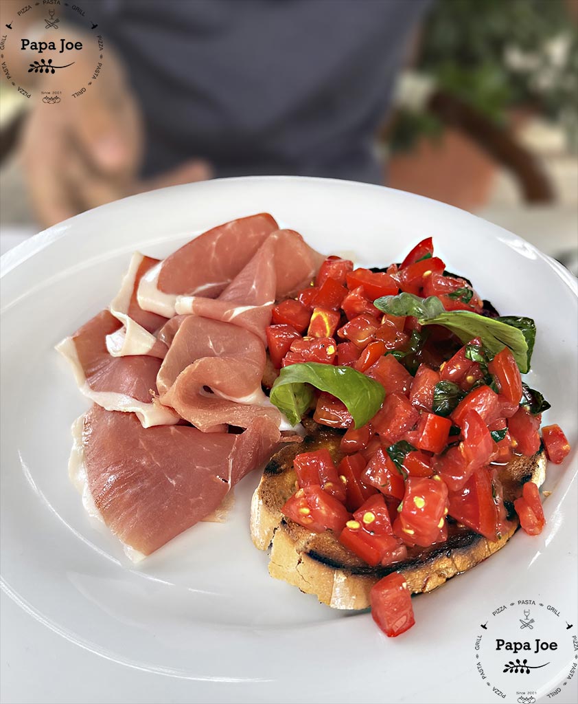 Plat 2 du restaurant italien Papa Joe à Cernay dans le Haut-Rhin en Alsace